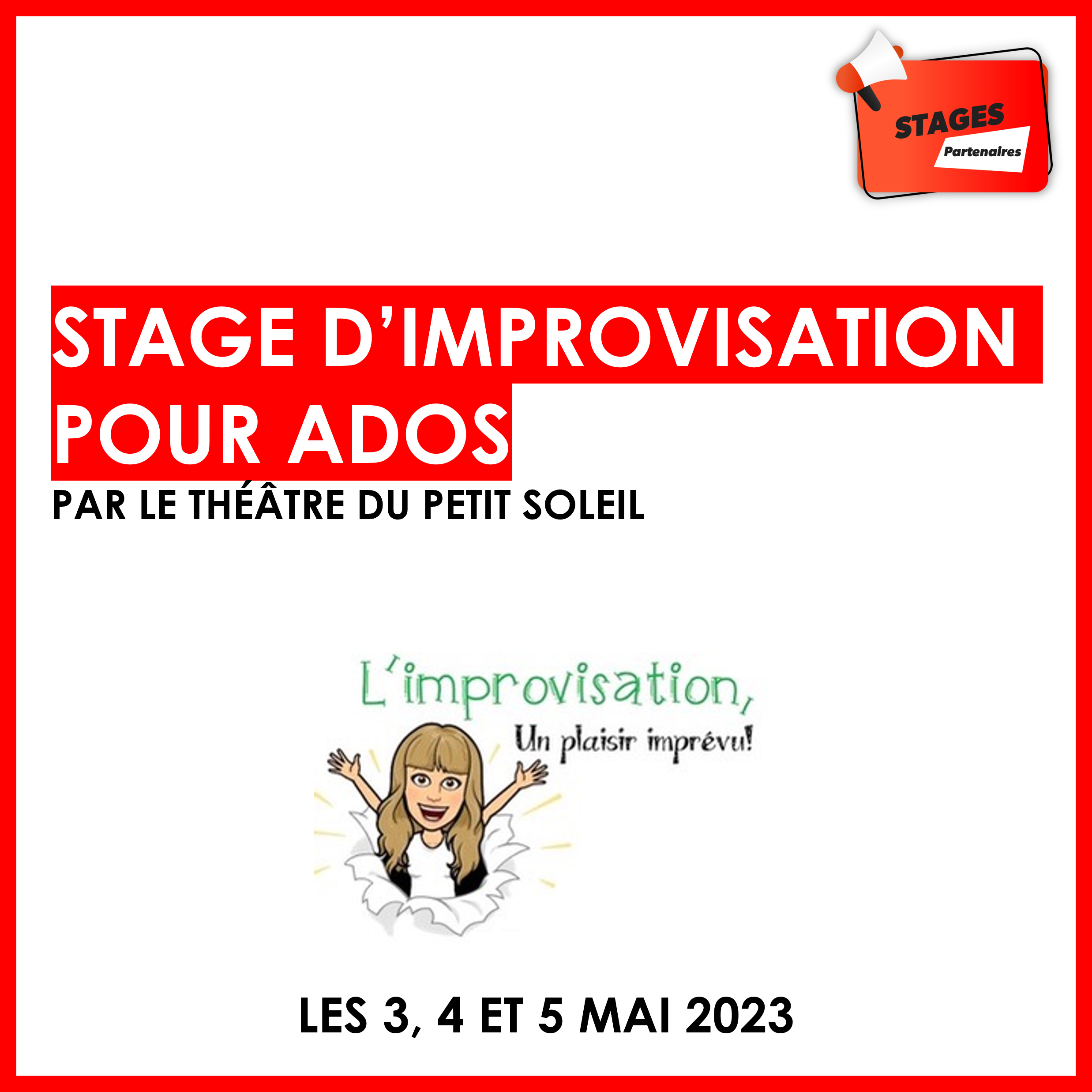 Stage d'impro pour ados