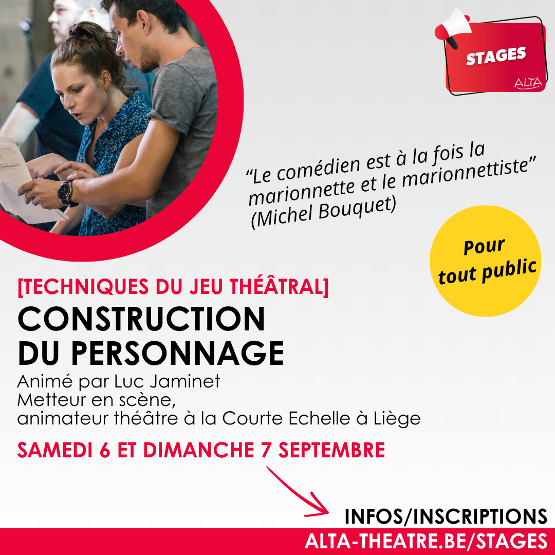 Construction du personnage