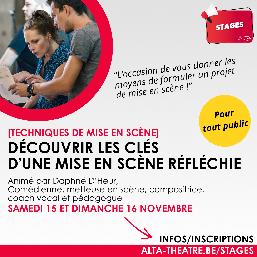Découvrir les clés d’une mise en scène réfléchie